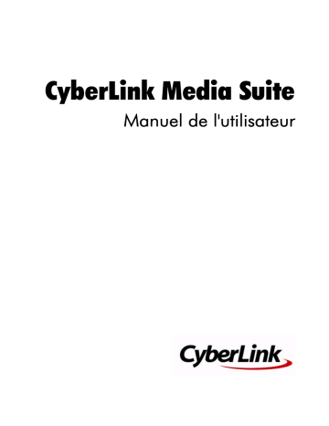 CyberLink Media Suite 9 Mode d'emploi | Fixfr