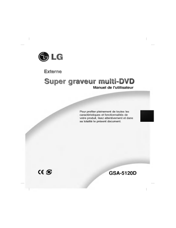 LG GSA-5120D Manuel du propriétaire | Fixfr