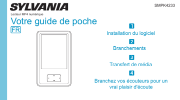 Mode d'emploi | Sylvania SMPK 4233 Manuel utilisateur | Fixfr