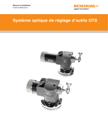 Renishaw OTS Guide d'installation | Fixfr