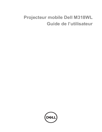 Dell Projector M318WL electronics accessory Manuel utilisateur | Fixfr