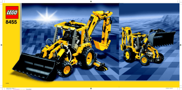 Guide d'installation | Lego 8455 Back-hoe Loader Manuel utilisateur | Fixfr
