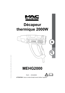 Mac Allister MEHG2000 Mode d'emploi