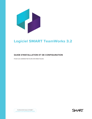 SMART Technologies TeamWorks Manuel utilisateur | Fixfr