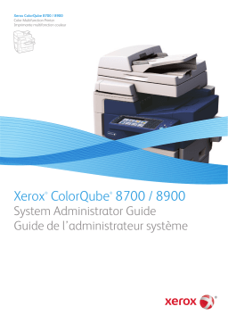 Xerox ColorQube 8700 Manuel utilisateur