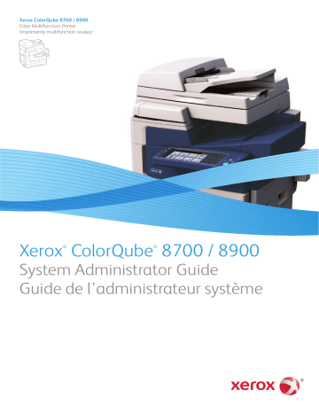 Manuel du propriétaire | Xerox ColorQube 8700 Manuel utilisateur | Fixfr