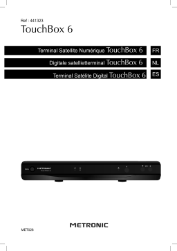 Metronic TOUCHBOX 6 Manuel utilisateur