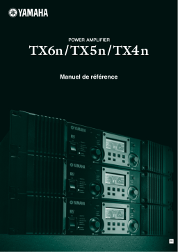 Yamaha TX6n Manuel utilisateur