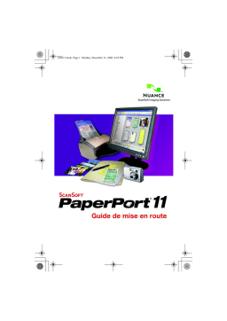 Nuance PaperPort 11 Manuel utilisateur