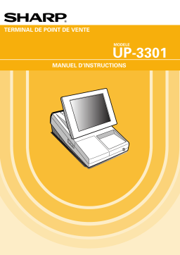 Sharp UP-3301 Manuel utilisateur