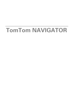 TomTom Navigator 7 Manuel utilisateur