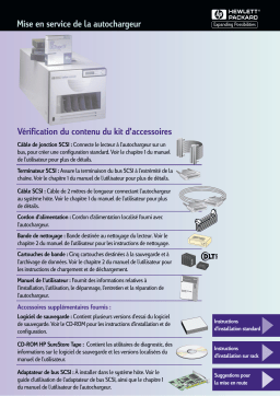 HP SURESTORE DLT 818 TAPE AUTOLOADER Manuel utilisateur