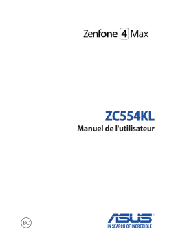 Asus ZC-554KL Manuel utilisateur