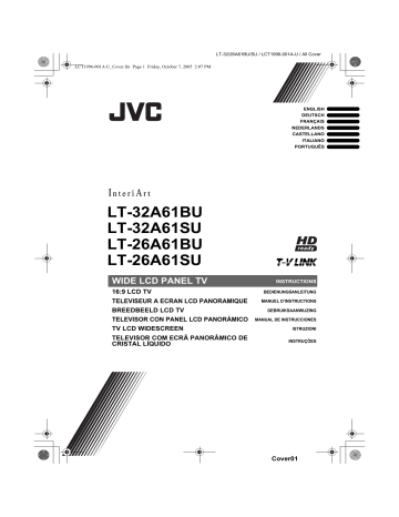 Manuel du propriétaire | JVC LT-26A61 Manuel utilisateur | Fixfr