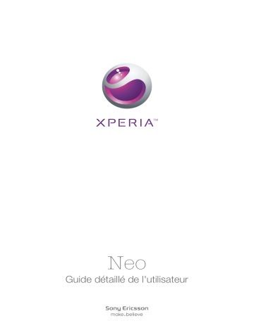 Sony Xperia Neo Manuel utilisateur | Fixfr