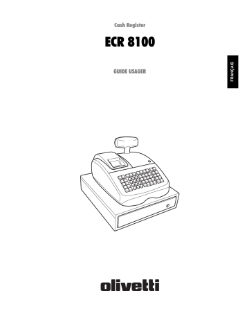 Olivetti ECR 8100 Manuel utilisateur | Fixfr