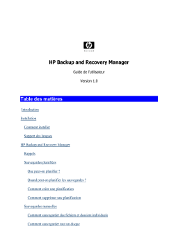 HP XW8400 WORKSTATION Manuel utilisateur