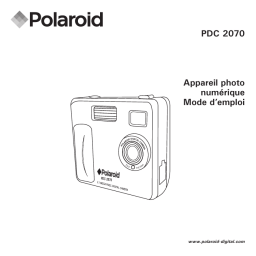 Polaroid PDC 2070 Manuel utilisateur