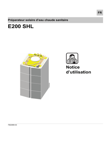 Manuel du propriétaire | De Dietrich ETWH 180 E COLIS EH560ETWH 230 E COLIS EH561 Manuel utilisateur | Fixfr