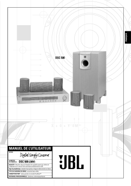 JBL DSC 500 (220-240V) Manuel utilisateur