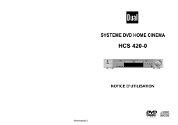 Dual HCS 420 Manuel utilisateur