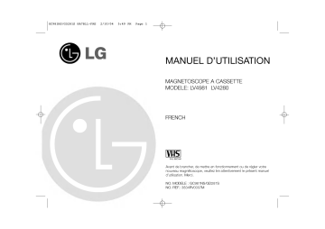 GC981NS | LV4981 | LG GC981NP2 Manuel du propriétaire | Fixfr