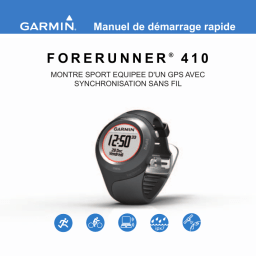 Garmin Forerunner 410 Manuel utilisateur