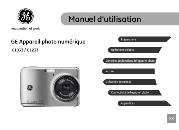 C1233 | GE Série C1033 Manuel utilisateur | Fixfr