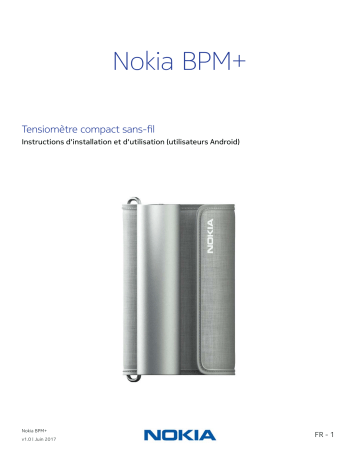 Mode d'emploi | Nokia BPM+ Manuel utilisateur | Fixfr