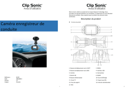 Clip Sonic X91PC Manuel utilisateur