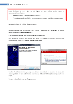 danew Dslide 750 Manuel utilisateur