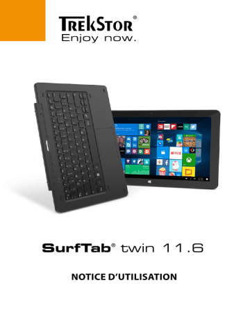 Mode d'emploi | Trekstor SurfTab Twin 11.6 LTE Manuel utilisateur | Fixfr