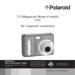 Polaroid I737 Manuel utilisateur