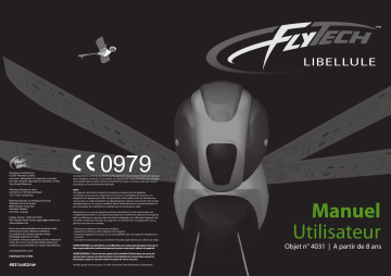 Manuel du propriétaire | WowWee FLYTECH LIBELLULE Manuel utilisateur | Fixfr