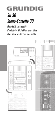 Grundig SH 30 Mode d'emploi