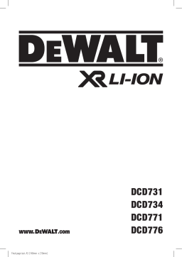 DeWalt DCD771S2-QW Manuel utilisateur