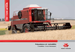 MASSEY FERGUSON 7200 ACTIVA Manuel utilisateur