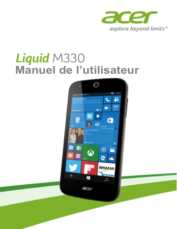 Manuel du propriétaire | Acer Liquid M330 Manuel utilisateur | Fixfr