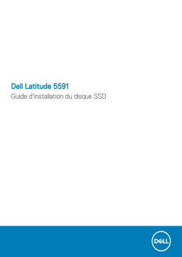 Dell Latitude 5591 laptop Guide de démarrage rapide