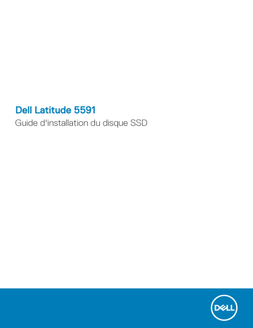 Dell Latitude 5591 laptop Guide de démarrage rapide | Fixfr