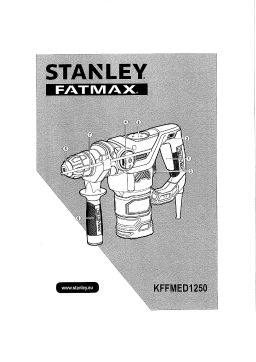 Stanley fatmax KFFMED1250K-GB Manuel utilisateur