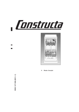 CONSTRUCTA CP432J5 Manuel utilisateur