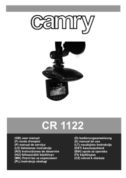 Camry CR 1122 Car DVR Manuel utilisateur