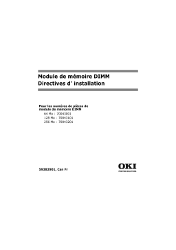 OKI C5400 Manuel utilisateur