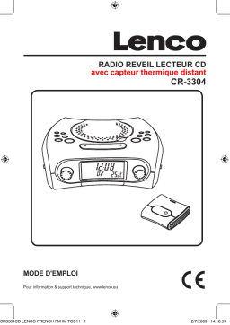 Lenco CR-3304 Manuel utilisateur