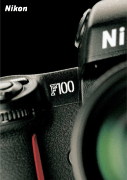 Nikon F100 Manuel utilisateur