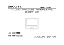 SCOTT I MDX 110 Manuel utilisateur
