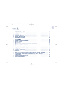 ATLINKS ONE TOUCH FIRST OTF 45 Manuel utilisateur