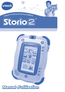 VTech Storio 2 Manuel utilisateur