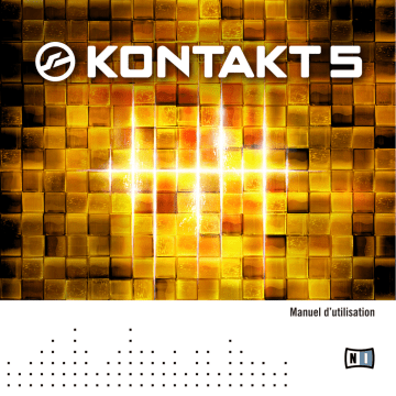 Mode d'emploi | Native Instruments Kontakt 5 Manuel utilisateur | Fixfr